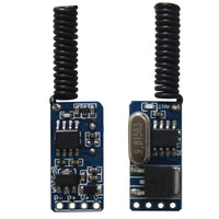 Mini 4~12V Input Output Remote Control Reveiver Transmitter Momentary Interlocking Mode (Model 0020641)