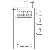 4 Button 1000M Wireless Remote Control / Transmitter (Model 0021026)