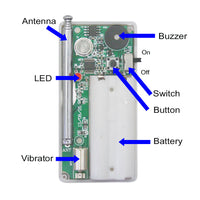 1000M Wireless 999 CH Transmitter & 24 Receivers With Vibration and Beep Function (Model 0020174)