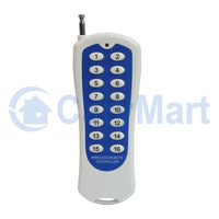 500M 16Way Normally Open / Normally Closed Dry Contact Wireless Remote Switch (Model 0020089)