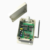 2 Way 500M AC 10A Power RF Radio Receiver With Self-locking, Momentary, Interlocking, Momentary + Self-locking Control Modes (Model 0020355)