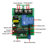 Universal Remote Control Control Many Receivers With AC 30A High Power Output (Model 0020737)