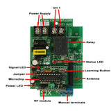 500M 1 Way AC 10A Output One-To-Many RF Remote Receiver (Model 0020457)