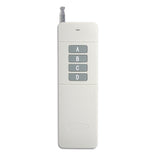 2000M Waterproof 2CH AC 100-240V Wireless Remote Control Kit With 0~99 hour Delay High Power (Model 0020665)