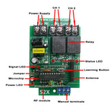 Control Many AC 110~240V Equipments 2 Way One Control Many RF Wireless Control Receiver (Model 0020726)