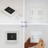 Wireless Wall Mounted Remote Switch for Electrical Appliances On Off (Model 0021083)