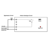 1 Channel Two Control Modes 3A Power Output AC Wireless Receiver Unit (Model 0020084)