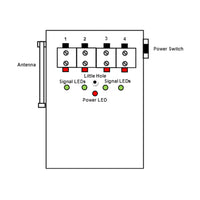 4 CH Remote Control Firework Ignitor System / Ignition Controller (Model 0020388)