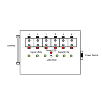 6 CH Wireless Remote Control Firework Ignitor System / Ignition Controller (Model 0020390)