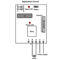 DC Power Supply Wireless Control System 6 Channel Transmitter Control 6 Receivers (Model 0020493)