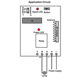 DC Power Supply Wireless Control System 6 Channel Transmitter Control 6 Receivers (Model 0020493)