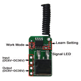 DC 6~36V Power Output Mini Size Wireless Remote Control Kit With 4 Control Modes (Model 0020642)