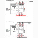 500M AC 110V 220V 6Way Radio Remote Control Receiver With External Antenna (Model 0020451)