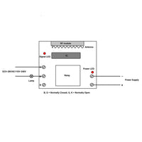 1 Channel 50M Wireless DC Remote Control Kit With Self-locking Mode (Model 0020056)