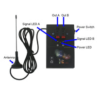 2 CH 2000m Long Distance Remote Control Firework Ignitor System (Model 0020371)