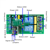 High Power Waterproof Case Remote Control Reversible AC Motor (Model 0020133)