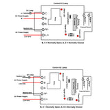 1 Channel AC Power 30A High Power RF Wireless Receiver With Dry Contact Output (Model 0020488)