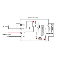 1 Way 30A DC Power Output Momentary Contact Radio Frequency Receiver (Model 0020052)