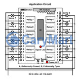 12 Remote Controls Control 12CH 433.92Mhz Dry Contact Receiver Radio Remote Control System (Model 0020192)