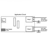 2 Way wireless telephone remote control module (With Password, 6 Ringing) (Model 0040007)