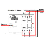 433.92MHz DC Power Normally Open/Normally Closed Wireless Remote Control (Model 0020382)