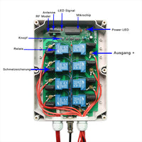 8 Channels DC 9V/12V/24V 30A High Load Output Waterproof Wireless RF Switch (Model 0020694)