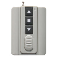 3 Buttons Wireless RF Remote Control /Transmitter With Wall Mounted Support (Model 0021057)