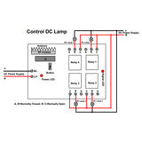 433.92MHz DC Power Normally Open/Normally Closed Wireless Remote Control (Model 0020382)