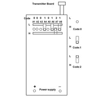 1 Channel AC Implement Three Mode Wireless Remote Control Switch With External Extend Antenna (Model 0020636)