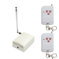 2Way DC Dry Contact Relay Output Wireless Remote Kit Interlocking Mode Control