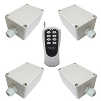 AC 110V 220V Wireless Remote Control Switch For One-Control-Four