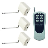 500M One Remote Control to Three Receivers Radio Remote Control System With 6 Dry Contacts Relays Outputs (Model 0020533)