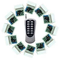 12 Channel 500M Dry Contact Output Wireless Remote System Delay Time Adjustable (Model 0020019)