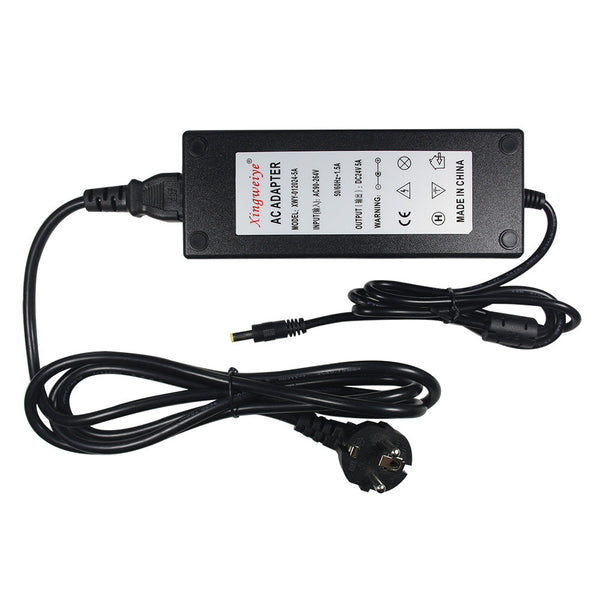 DC 24V 5A Power Adapter Adaptor With European American British Australian Standards (Model 0010139)