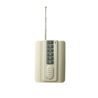 6 Buttons Wireless RF Remote Control /Transmitter With Wall Mounted Support (Model 0021043)