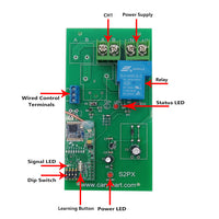 5 Miles  Far Distance RF Waterproof Wireless Receiver With 30A High Power DC Power Output (Model 0020112)